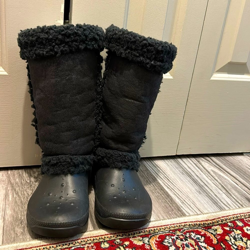 Croc boots